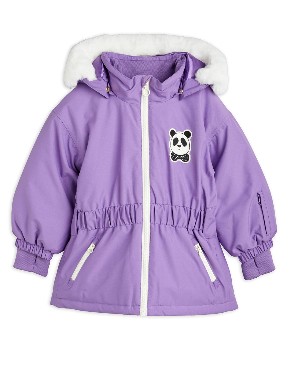 [MINIRODONO]Panda soft ski jacket /Purple