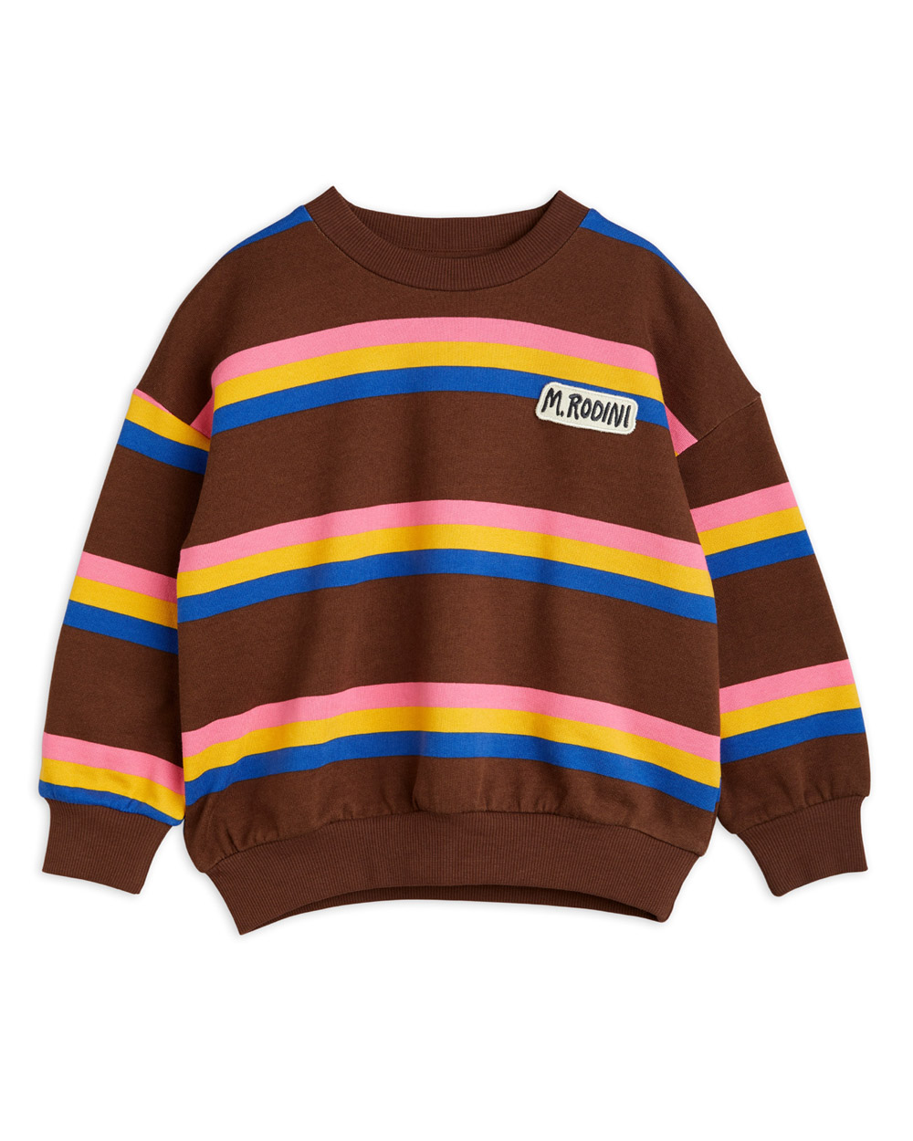 [MINIRODINI ] Stripe sweatshirt