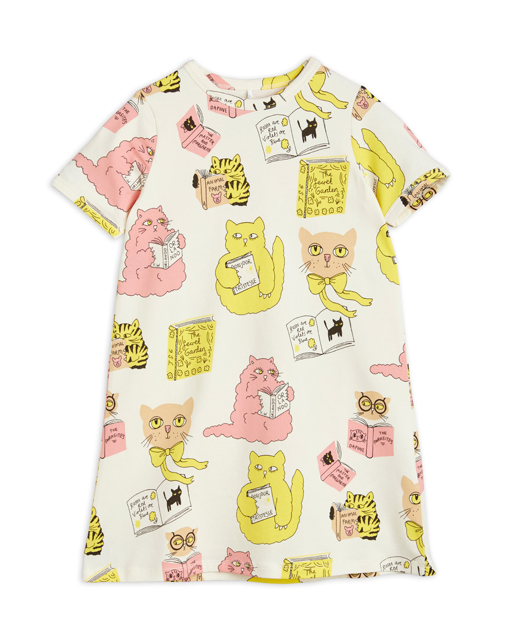 [MINIRODINI ] Cats aop ss dress