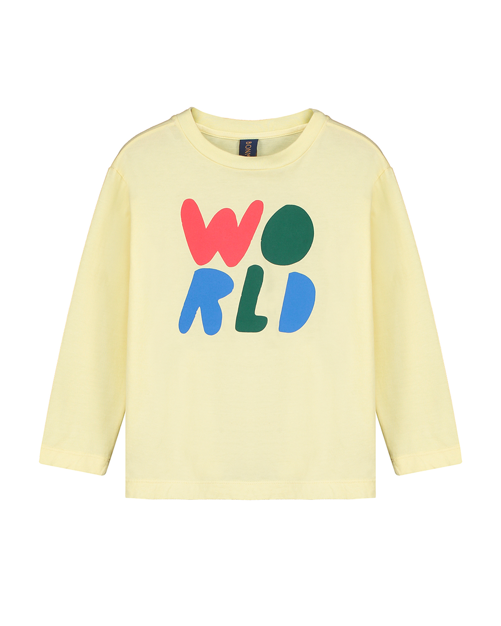 [BONMOT] T-shirt world colors mellow yellow